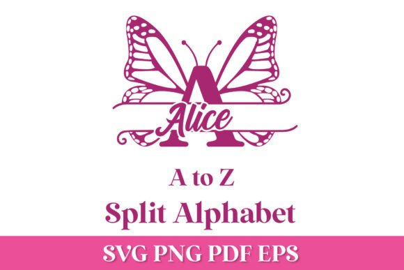 Butterfly Split SVG Monogram: Graphics & Crafts Review