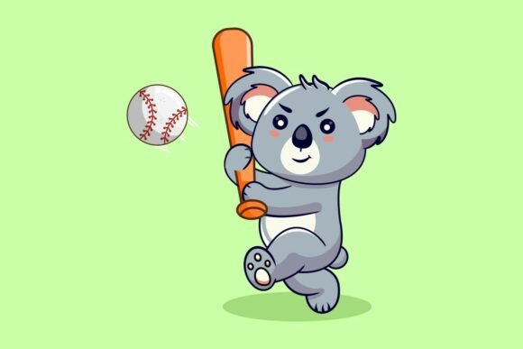 Cartoon Koala Playing Baseball – A Designer's Honest Review