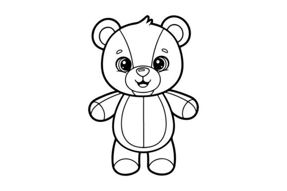 Cute Cartoon Teddy Bear Vector: Graphics & Illustrations Review