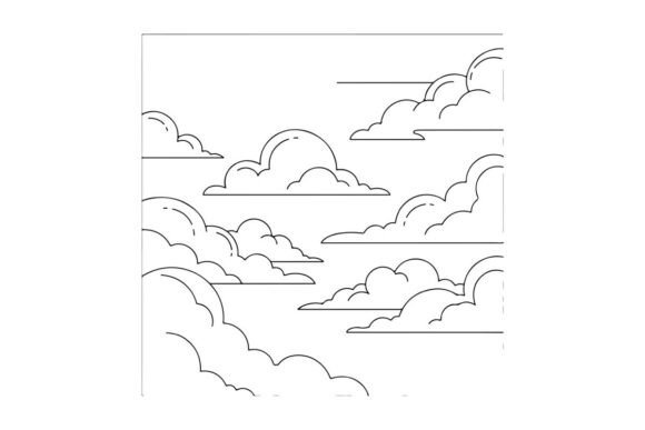 Stylized Sky with Clouds: An Embroidery Designer's Review